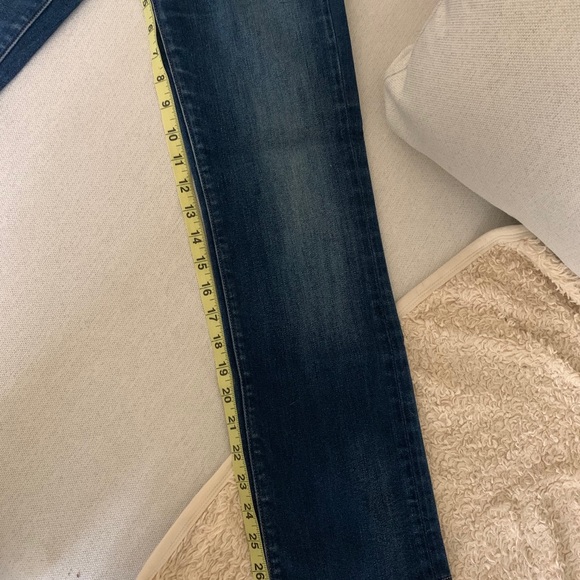 7 for All Mankind Straight Leg Denim - Picture 3 of 6